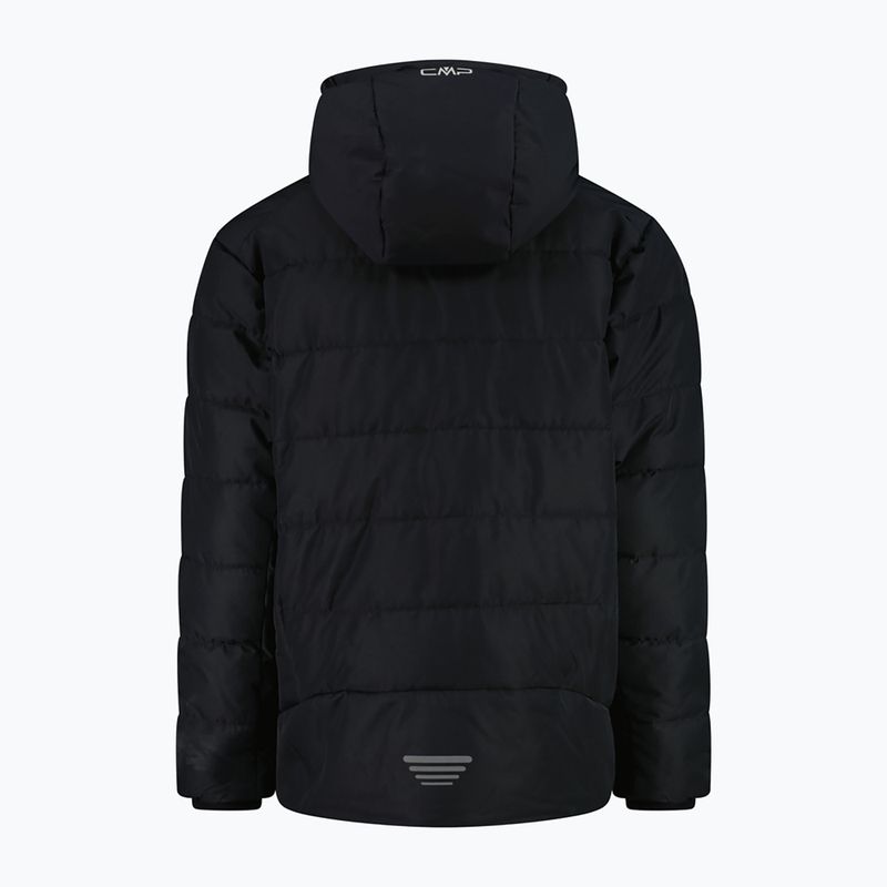 Detská lyžiarska bunda CMP 35W0314 Fix Hood nero 2