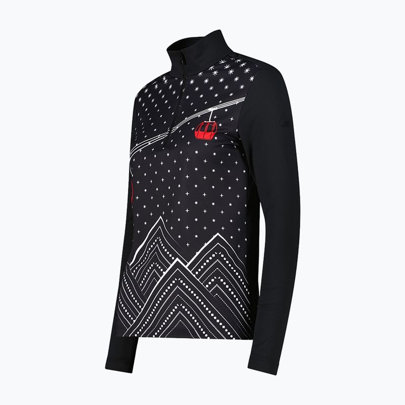 Damska bluza CMP 35L0496 Sweat czarna 3