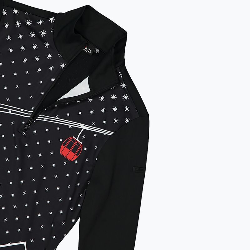 Damska bluza CMP 35L0496 Sweat czarna 4