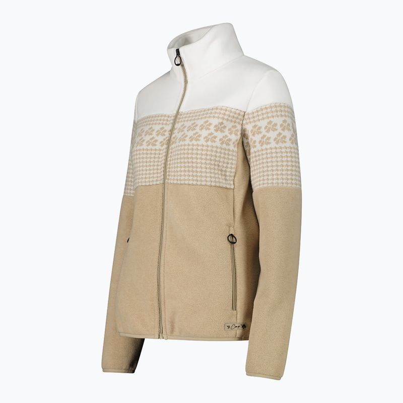 Dámska mikina CMP 35J3806 Arctic Fleece cookie melange 3