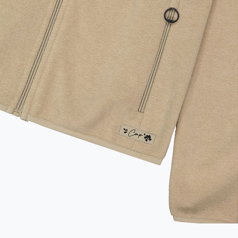 Dámska mikina CMP 35J3806 Arctic Fleece cookie melange 6