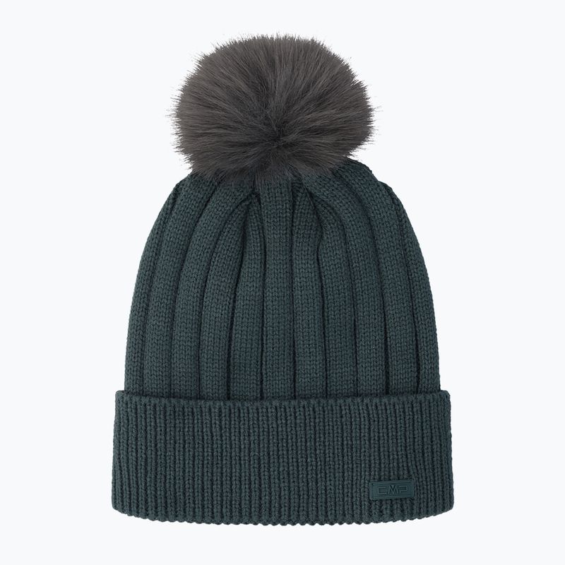 Dámska zimná čiapka CMP 5505676 Knitted trek green 2
