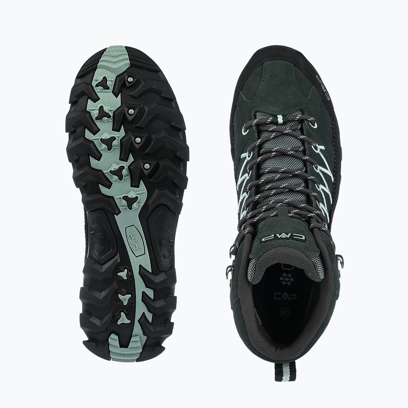 Dámske trekingové topánky CMP Rigel Mid Wp trek green/jade 12