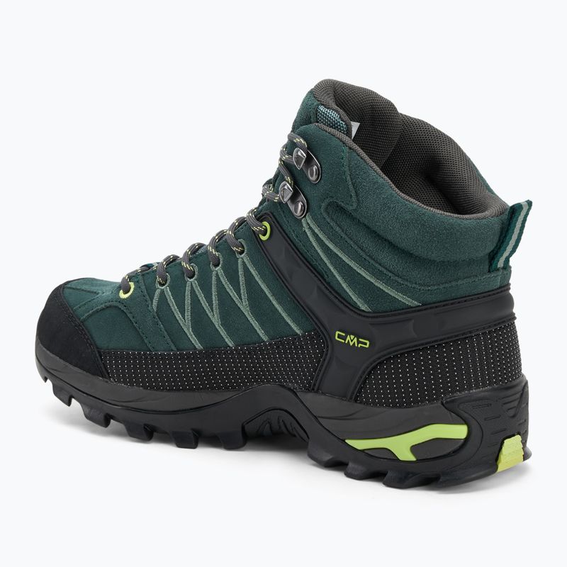 Pánske trekingové topánky CMP Rigel Mid Wp trek green/apple 3