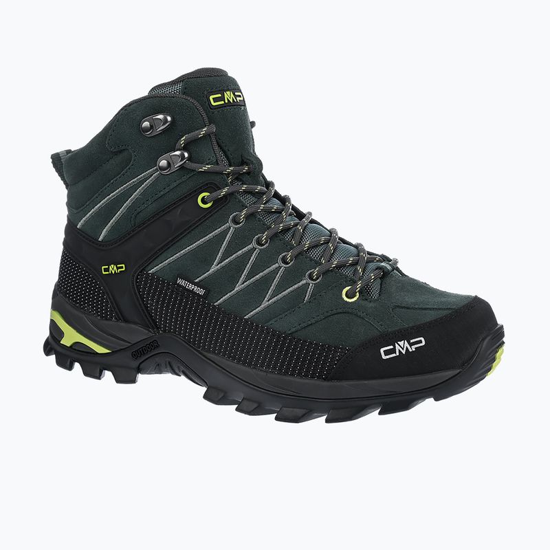 Pánske trekingové topánky CMP Rigel Mid Wp trek green/apple 8