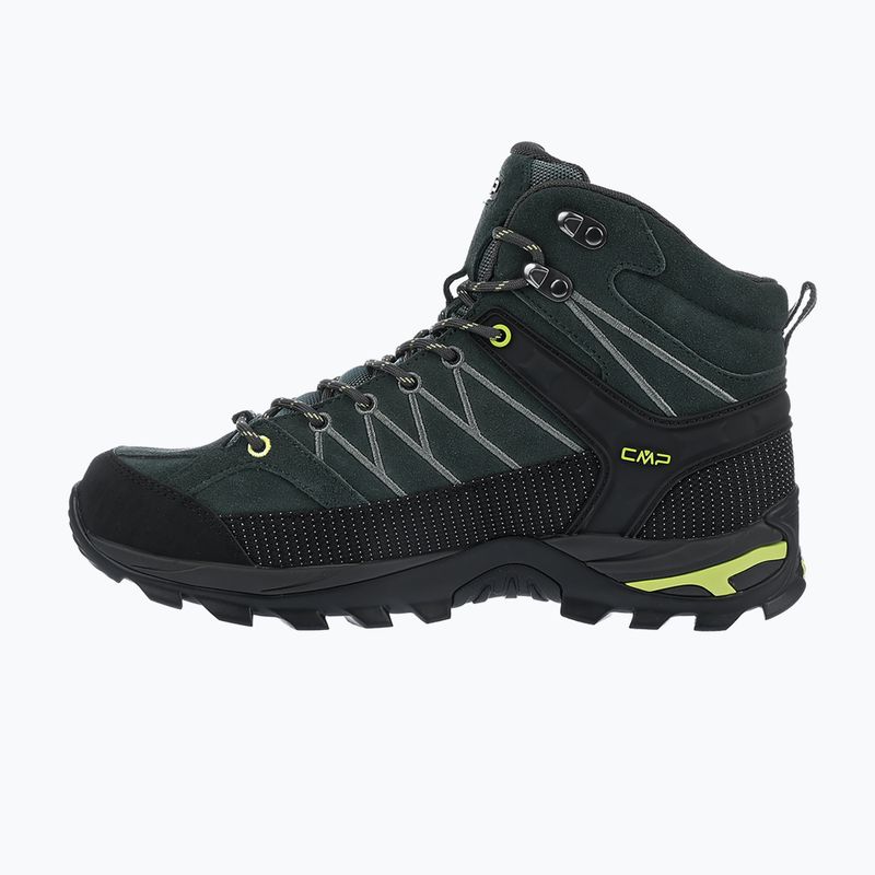 Pánske trekingové topánky CMP Rigel Mid Wp trek green/apple 10