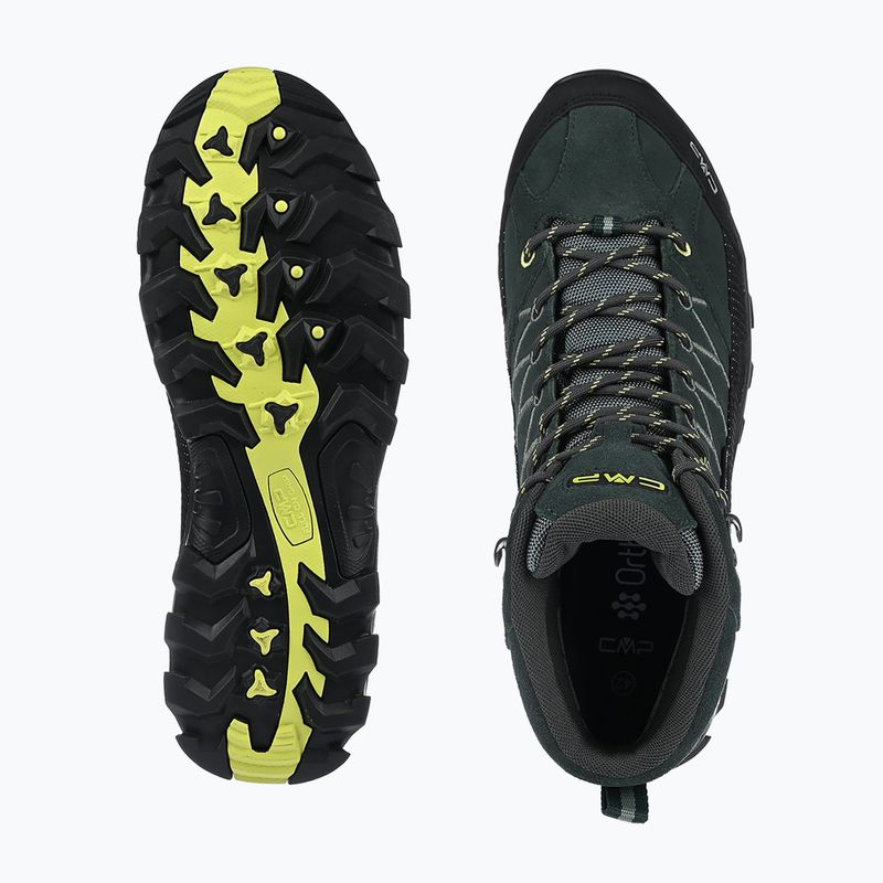 Pánske trekingové topánky CMP Rigel Mid Wp trek green/apple 12