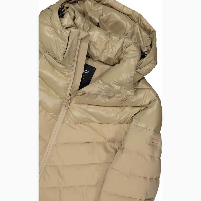 Dámska zateplená bunda CMP 35K3566 Snaps Hood Parka cookie 4