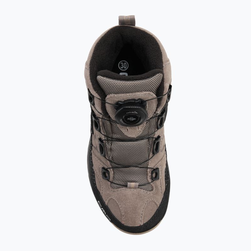 Detské trekingové topánky CMP Kiruna Mid Fitgo Fleece Wp desert/sand 5