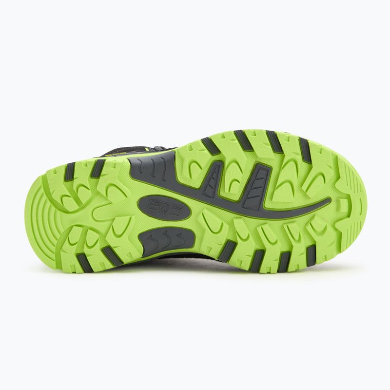 Detské trekingové topánky CMP Kiruna Mid Fitgo Fleece Wp lead/acid 4