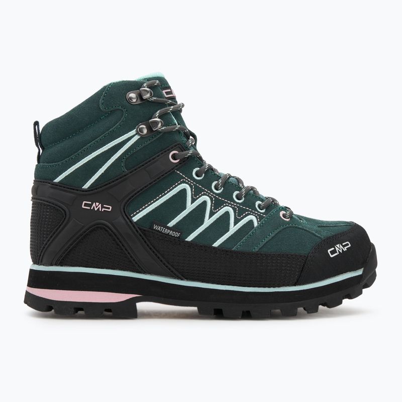 Dámske trekingové topánky CMP Moon Mid WP trek/green/pink 2