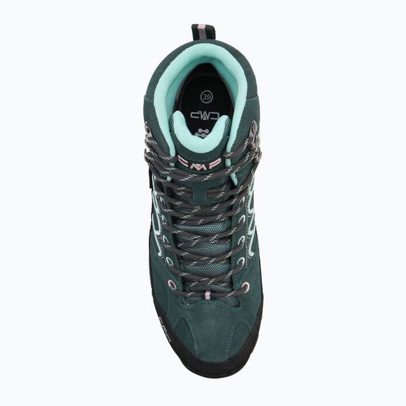 Dámske trekingové topánky CMP Moon Mid WP trek/green/pink 5