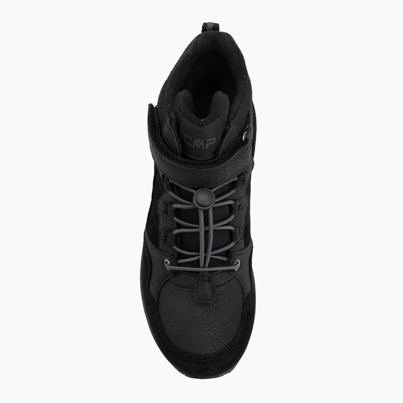 Detské topánky CMP Hadil Leather Wp black/black 5