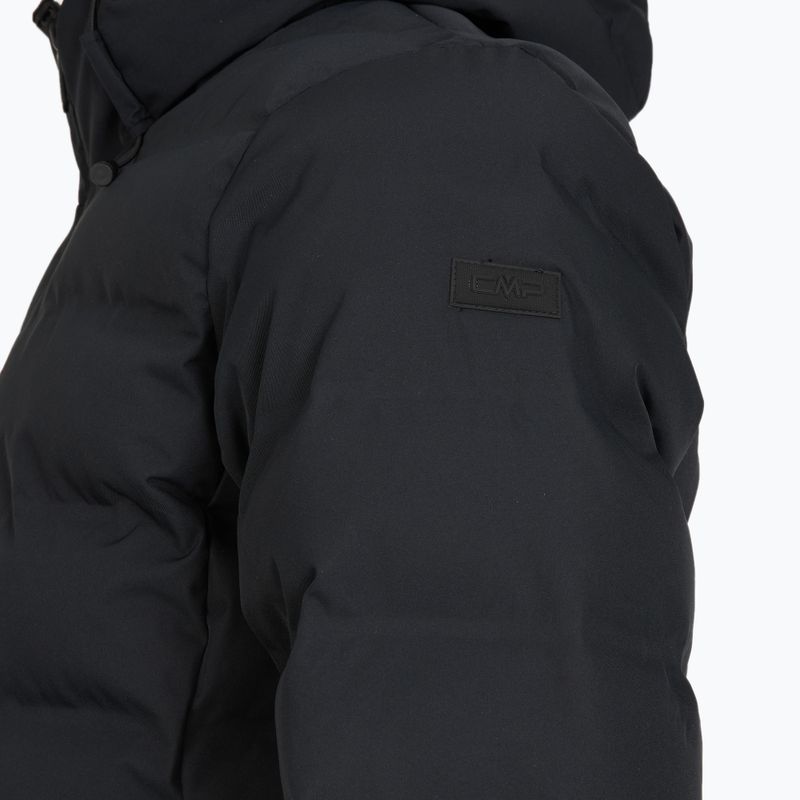 Pánska zateplená bunda CMP 35K3697 Fix Hood čierna 4