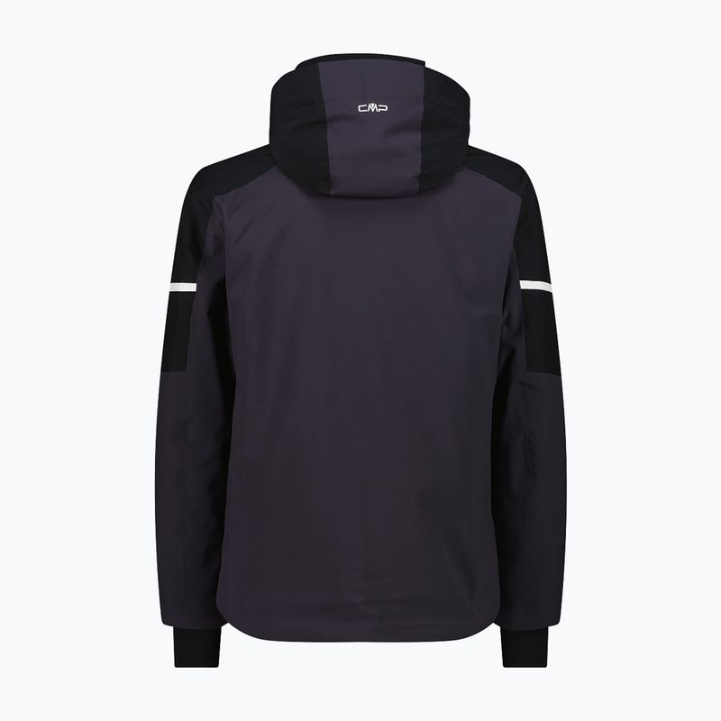 Pánska lyžiarska bunda CMP 35W0077 Zip Hood anthracite 2