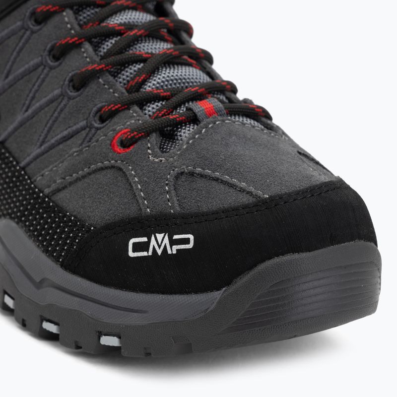 Juniorská trekingová obuv CMP Rigel Mid Wp grey/ferrari 7