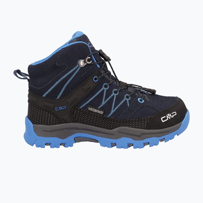Juniorské trekingové topánky CMP Rigel Mid Wp b.blue/bluestone/royal blue 9