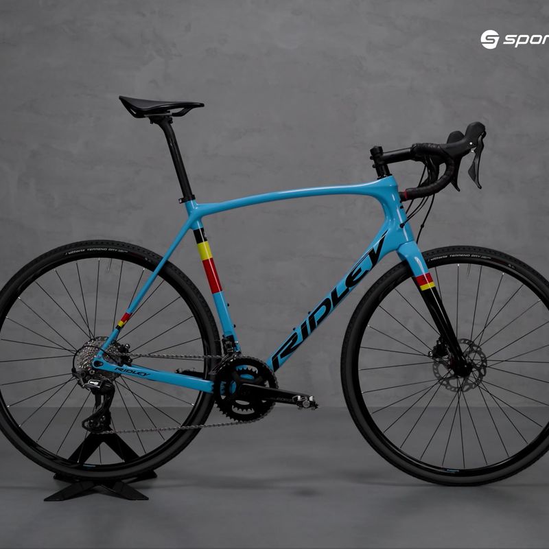 Štrkový bicykel Ridley Kanzo Speed GRX600 sivý KAS01Bs 7