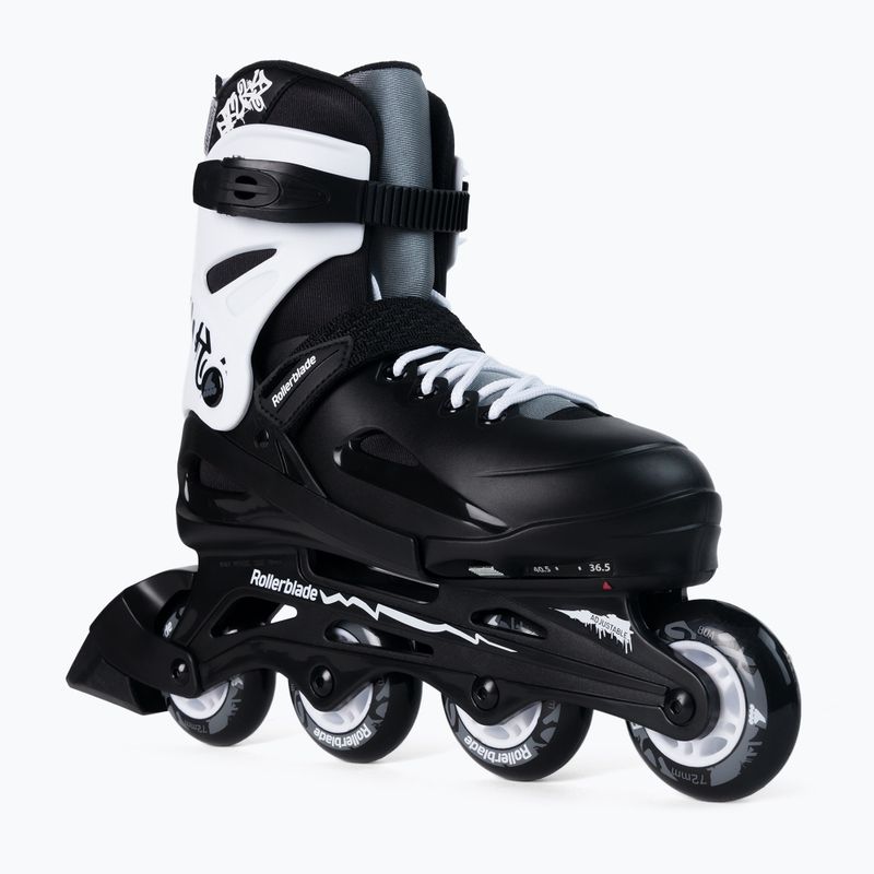 Detské kolieskové korčule Rollerblade Fury black 7067000787