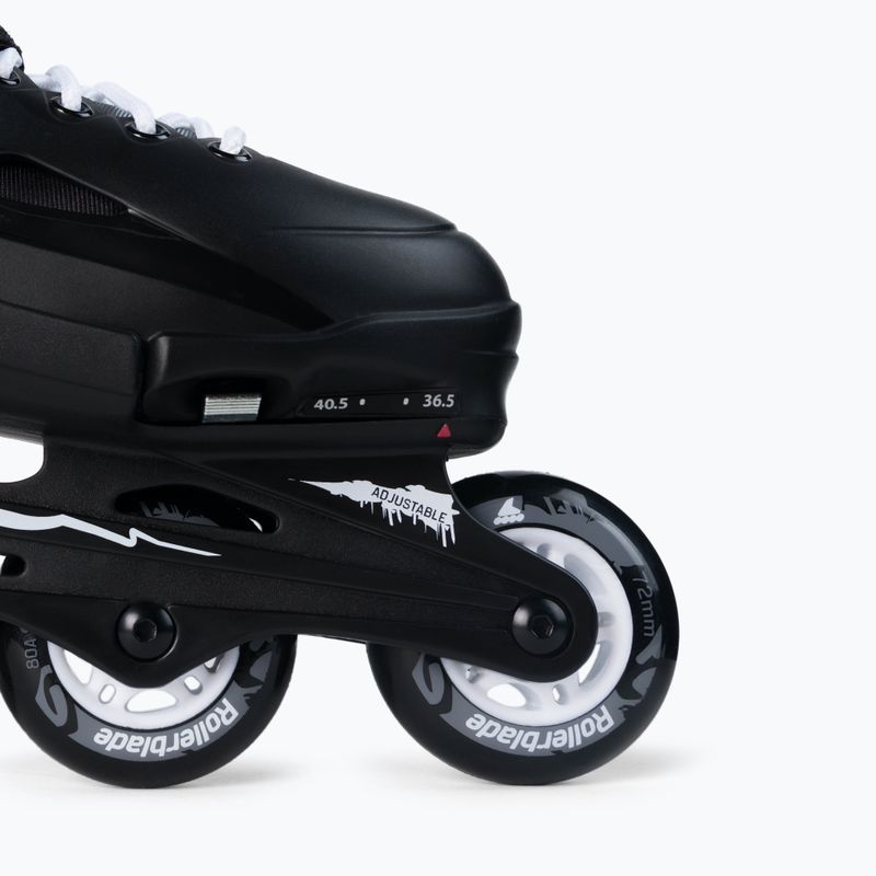 Detské kolieskové korčule Rollerblade Fury black 7067000787 6