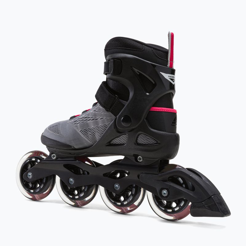 Dámske kolieskové korčule Rollerblade Macroblade 90 W neutral grey/paradise pink 3