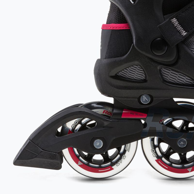 Dámske kolieskové korčule Rollerblade Macroblade 90 W neutral grey/paradise pink 7