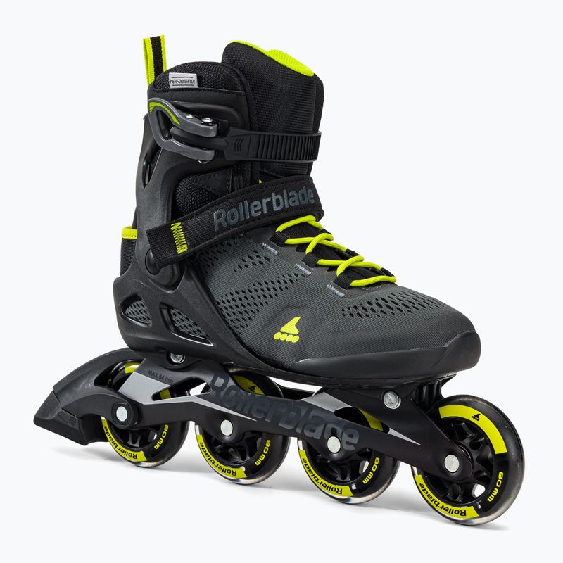 Pánske kolieskové korčule Rollerblade Macroblade 80 black 07100600 1A1