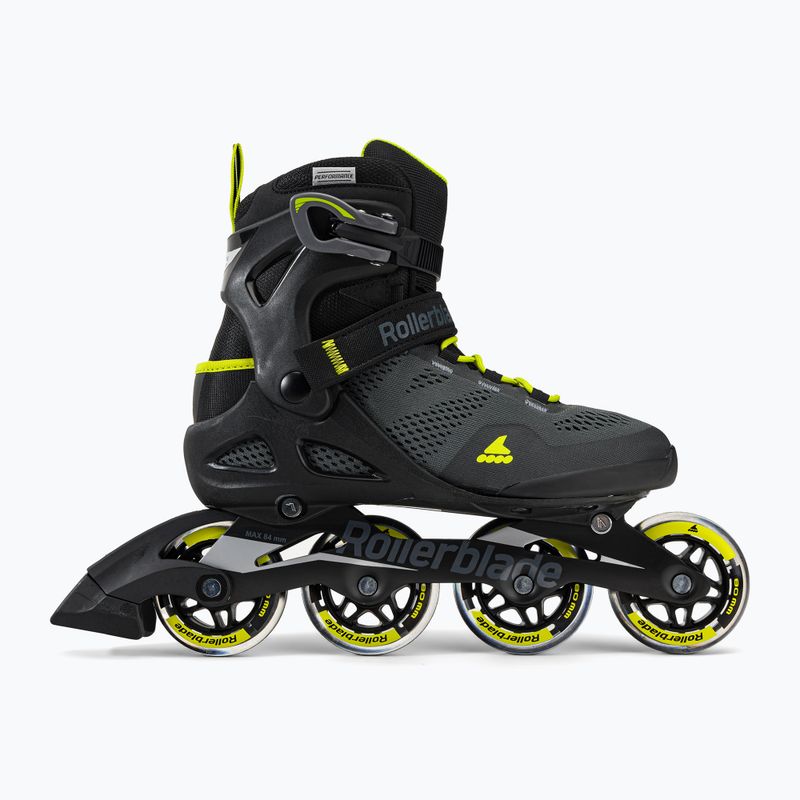 Pánske kolieskové korčule Rollerblade Macroblade 80 black 07100600 1A1 2