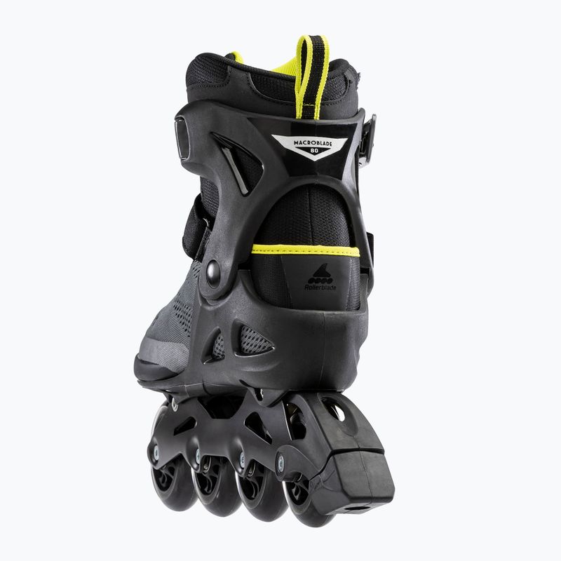 Pánske kolieskové korčule Rollerblade Macroblade 80 black 07100600 1A1 12