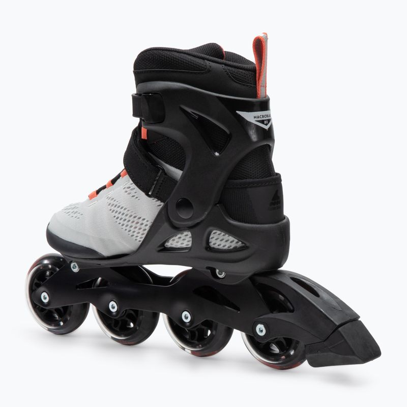 Dámske kolieskové korčule Rollerblade Macroblade 80 grey-orange 07100700 R50 3