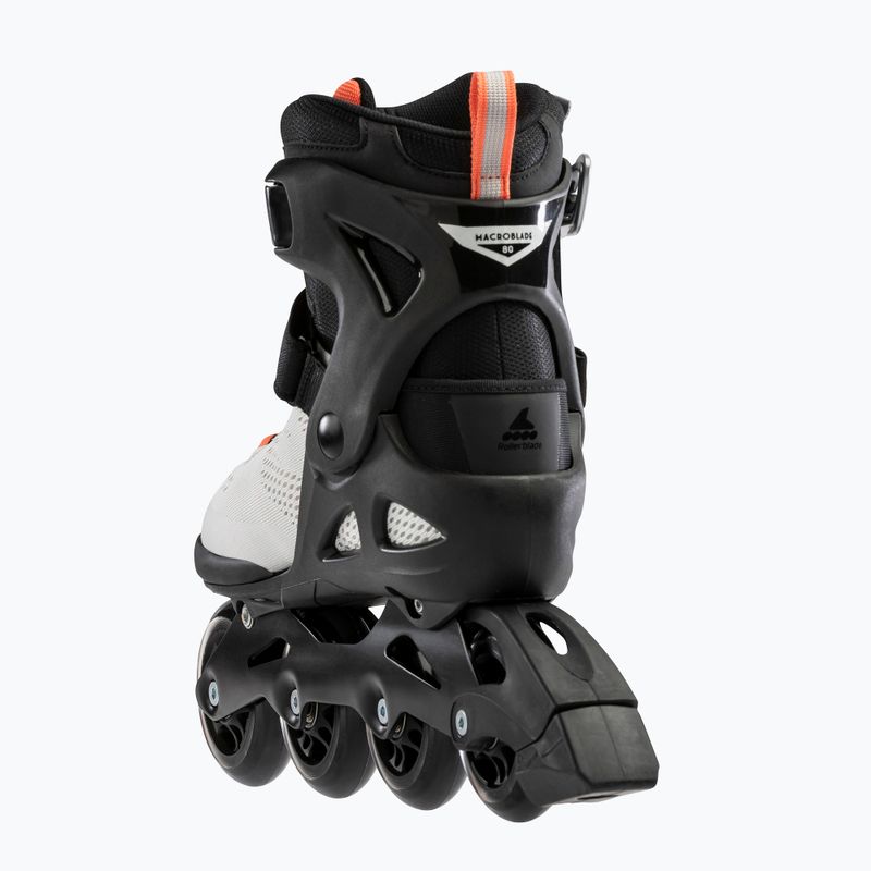 Dámske kolieskové korčule Rollerblade Macroblade 80 grey-orange 07100700 R50 6