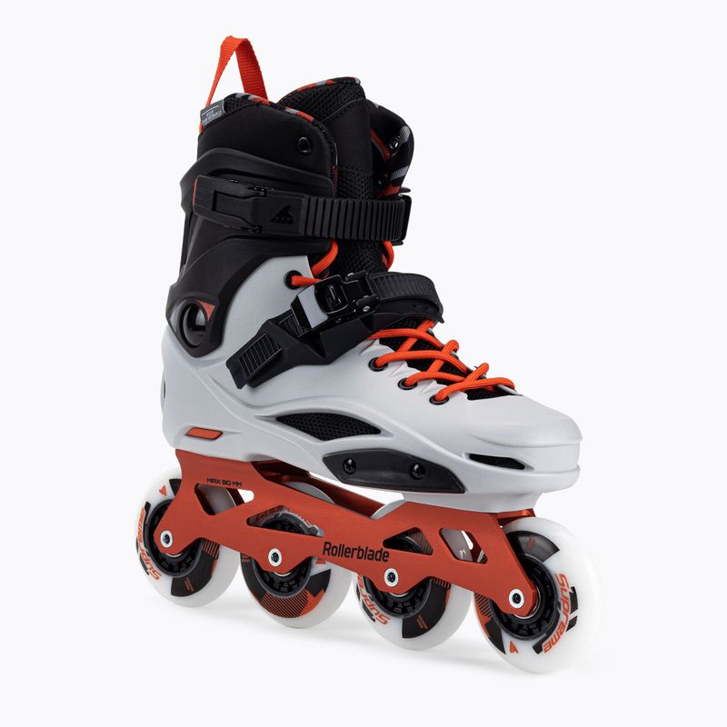 Rollerblade RB Pro X pánske kolieskové korčule šedo-červené 07101600 U94