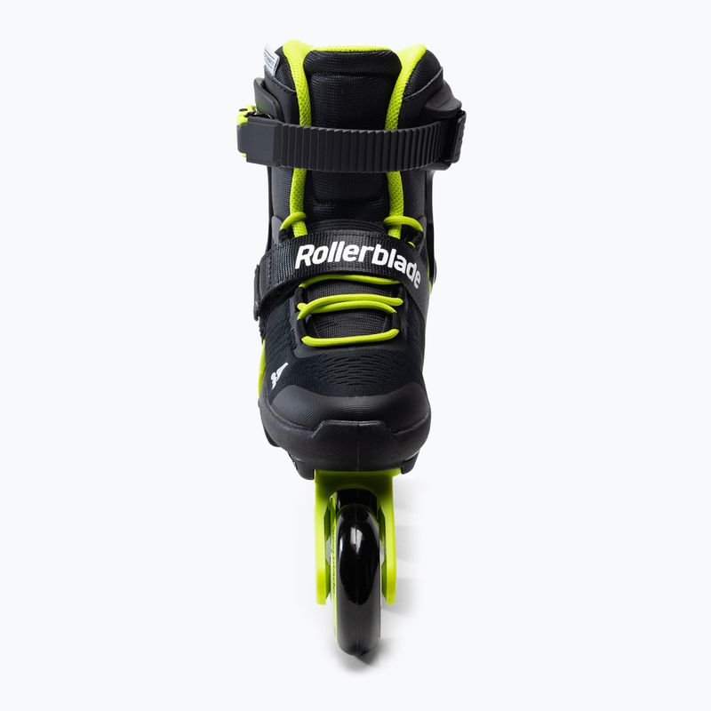 Detské kolieskové korčule Rollerblade Microblade čierno-žlté 7101700215 4