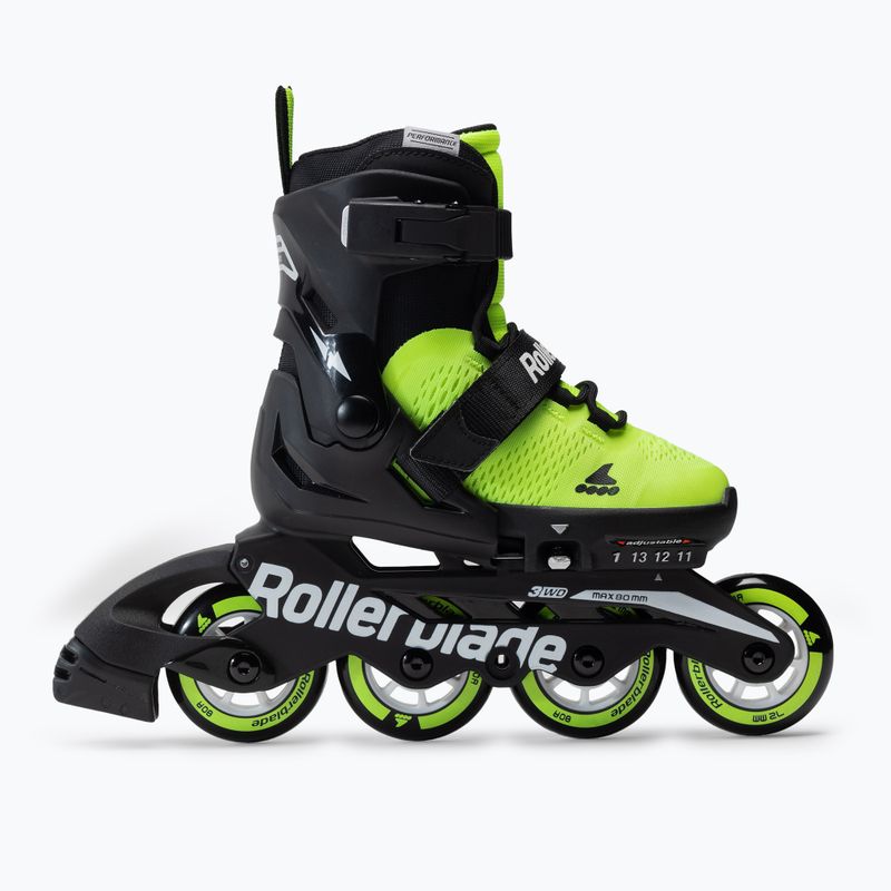 Detské kolieskové korčule Rollerblade Microblade žlté 7102000215 2