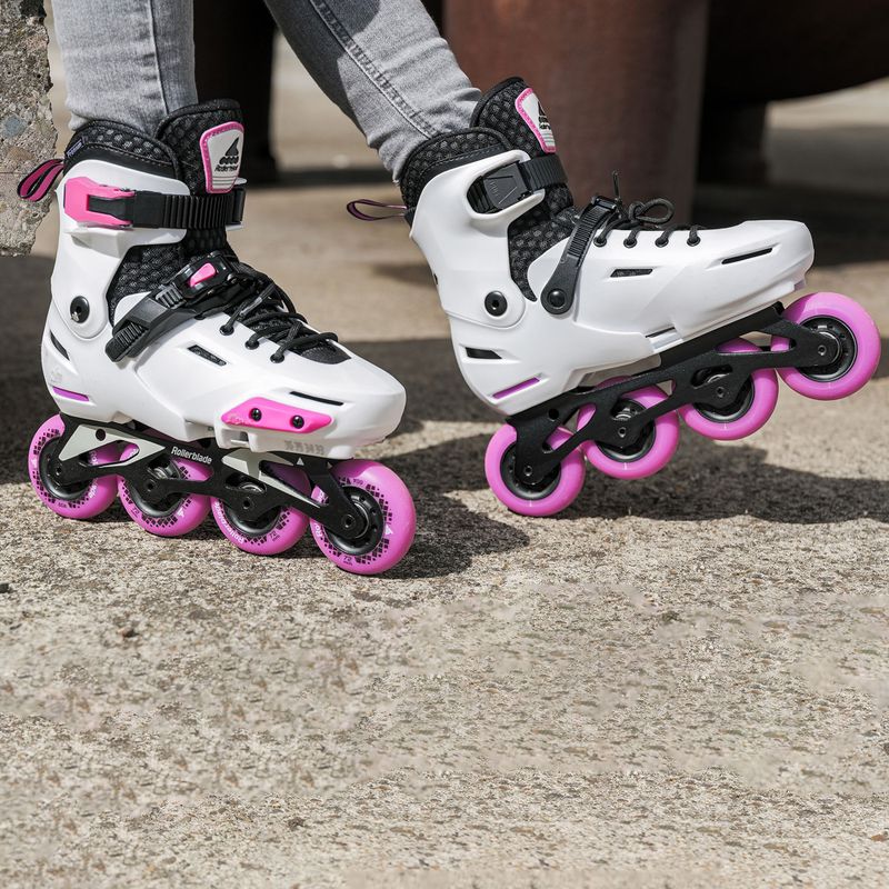 Detské kolieskové korčule Rollerblade Apex G white 07102700 T1C 19