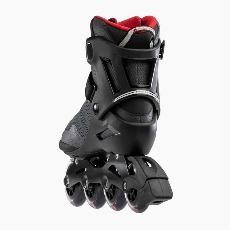 Pánske kolieskové korčule Rollerblade Spark 84 dark grey/red 6