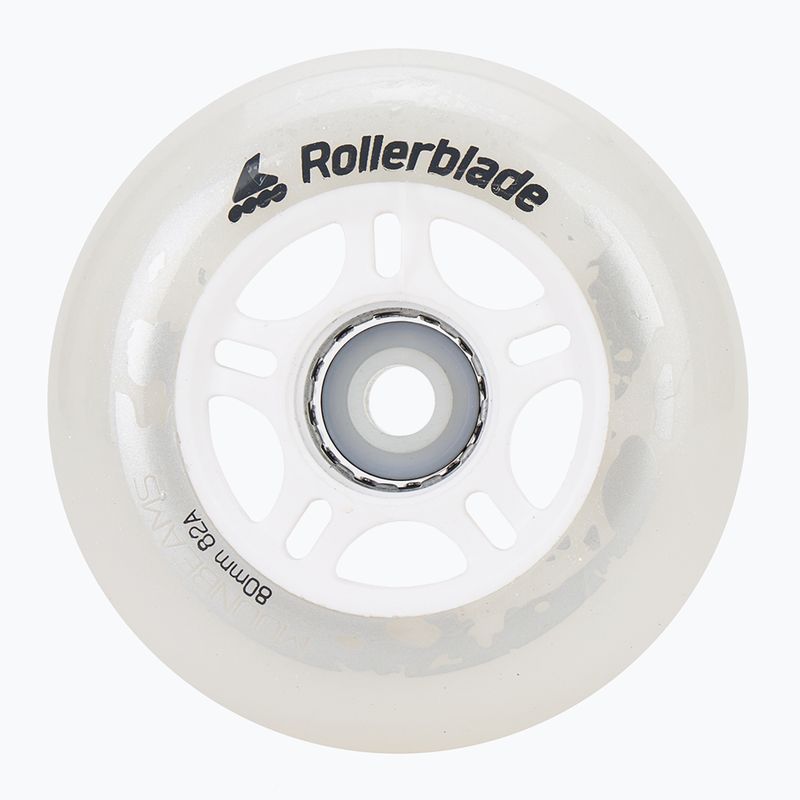 Kolieska Rollerblade Moonbeams Led 80mm/82A 4 ks biele 06120000 101 2
