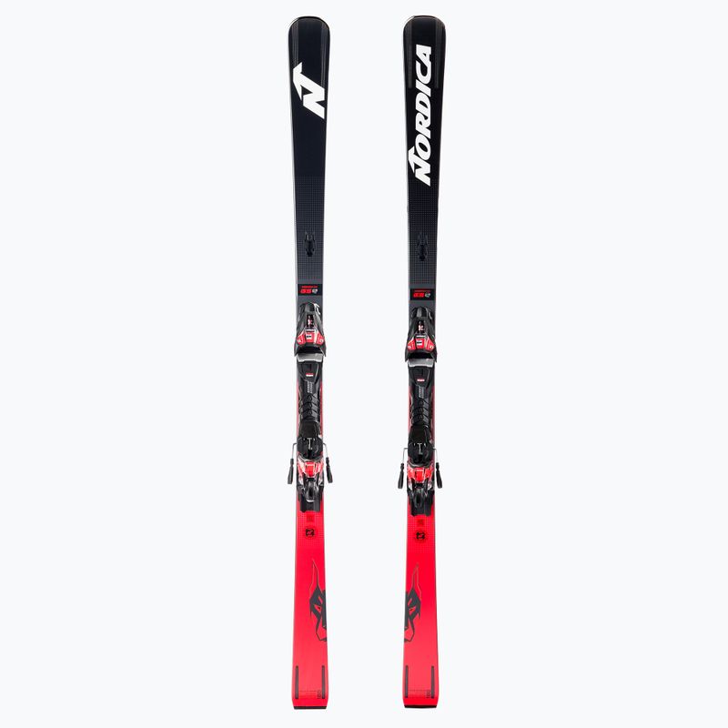 Zjazdové lyže Nordica DOBERMANN GSR RB + XCELL 14 FDT black 0A1228KA001