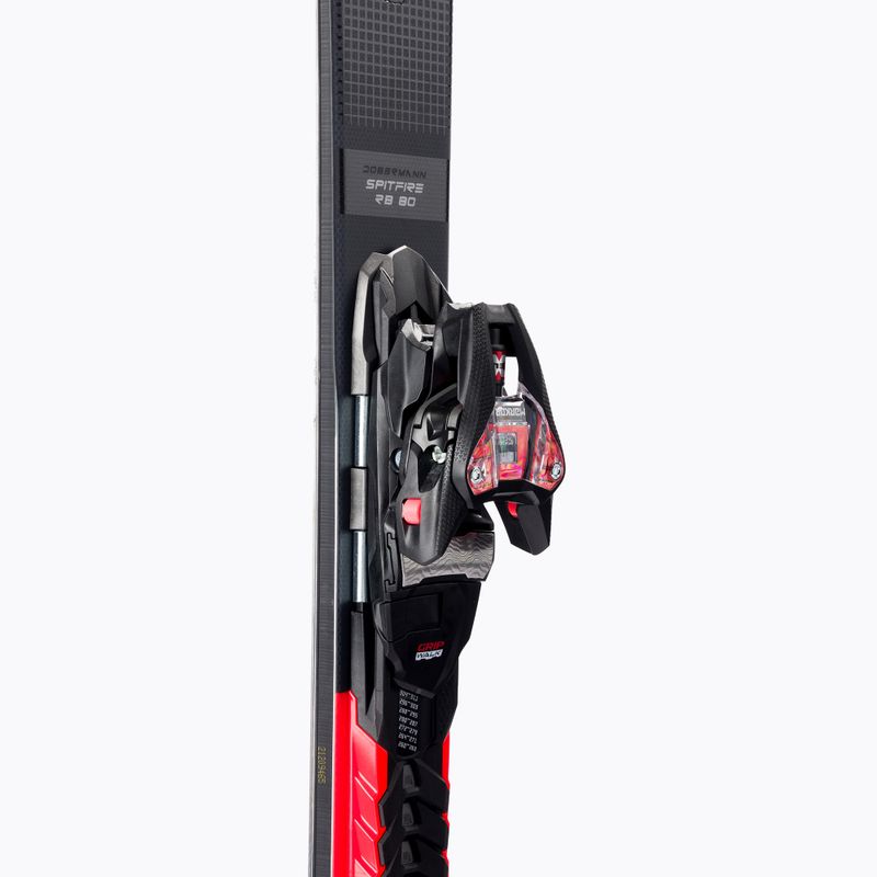 Zjazdové lyže Nordica DOBERMANN SPITFIRE 80 RB + XCELL 12 FDT black/red 0A1236LB 001 6