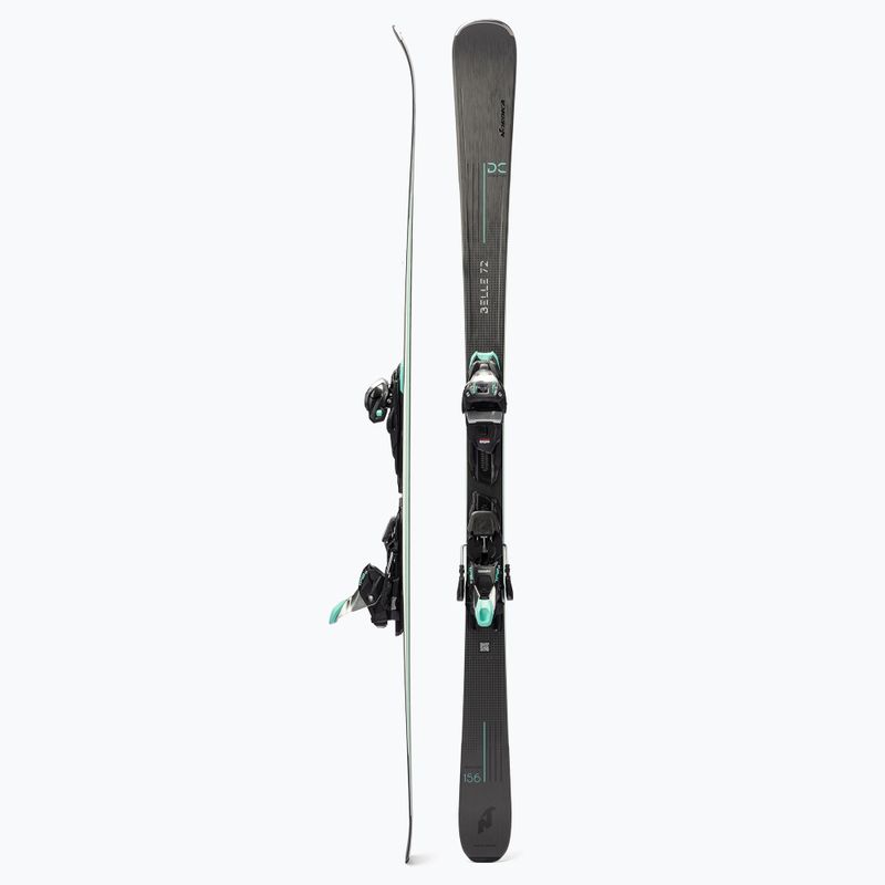 Dámske zjazdové lyže Nordica BELLE DC 72 + TP2LT11 FDT black 0A1268OC 001 2