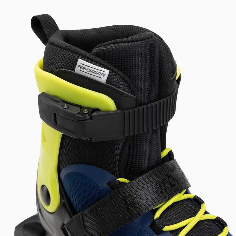 Detské kolieskové korčule Rollerblade Microblade 3WD Jr blue royal/lime 8