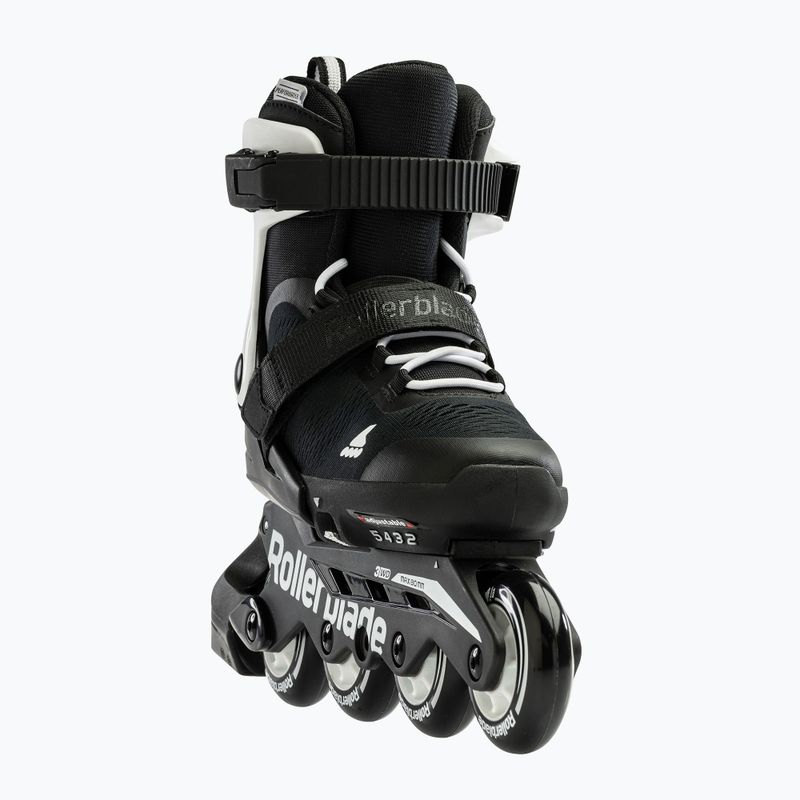 Detské kolieskové korčule Rollerblade Microblade black/white 10