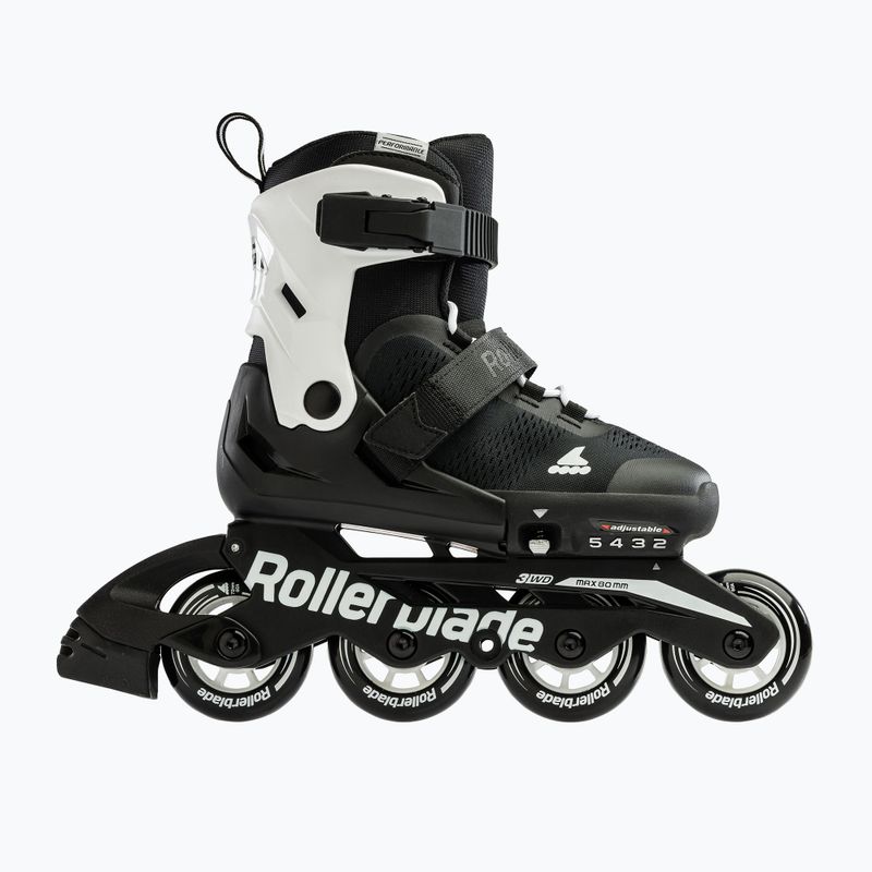 Detské kolieskové korčule Rollerblade Microblade black/white 11