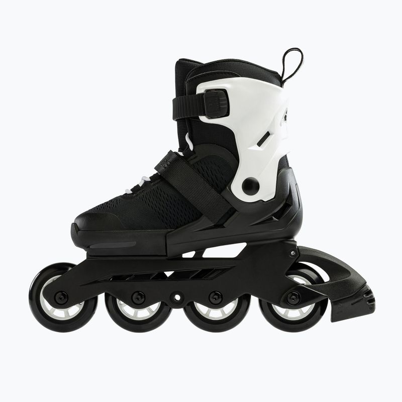 Detské kolieskové korčule Rollerblade Microblade black/white 12