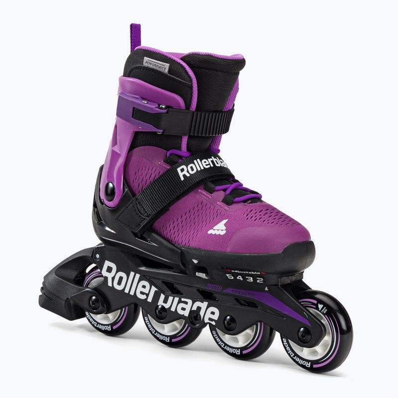 Detské kolieskové korčule Rollerblade Microblade fialové 07221900 9C4