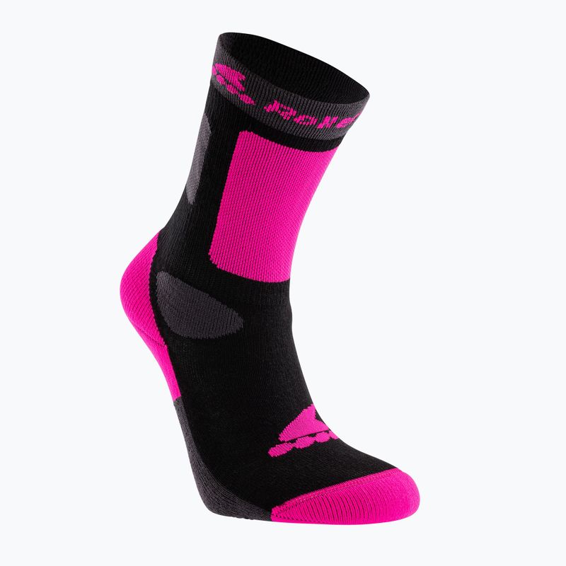 Detské ponožky Rollerblade Kids black/pink