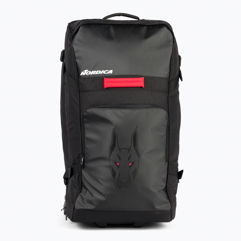 Cestovná taška Nordica Race XL Duffle Roller Doberman black and red N3431741