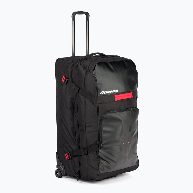 Cestovná taška Nordica Race XL Duffle Roller Doberman black and red N3431741 2