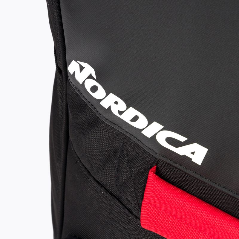 Cestovná taška Nordica Race XL Duffle Roller Doberman black and red N3431741 5