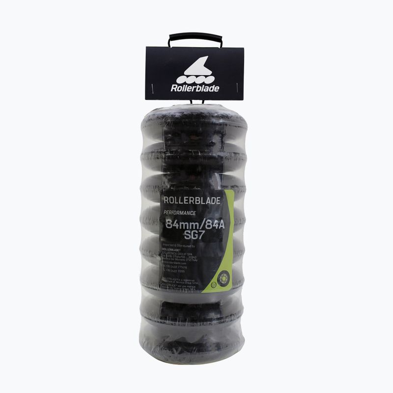 Kolieska na kolieskové korčule XT 84MM + SG7 kolieska na kolieskové korčule 8 ks šedá 06953400080 2